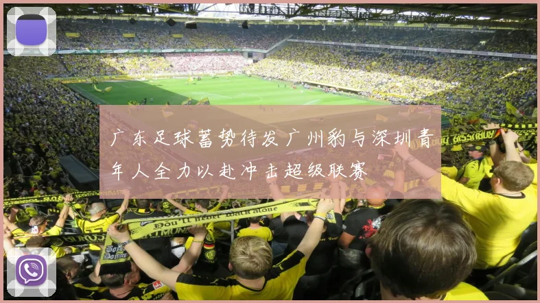 广东足球蓄势待发广州豹与深圳青年人全力以赴冲击超级联赛